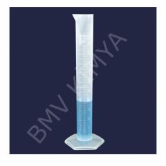 016.06.100 Mezür - Uzun From - P.P - B Kalite - Mavi Skala - 100 Ml 1 Adet / Paket