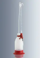 Büret, Cam, Schiling Modeli, Plastik Şişeli, Tabanlı, 10:0.05 Ml