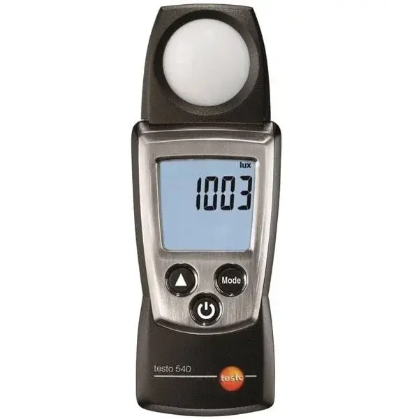 Testo 540 Luxmetre Işık Seviyesi Ölçer