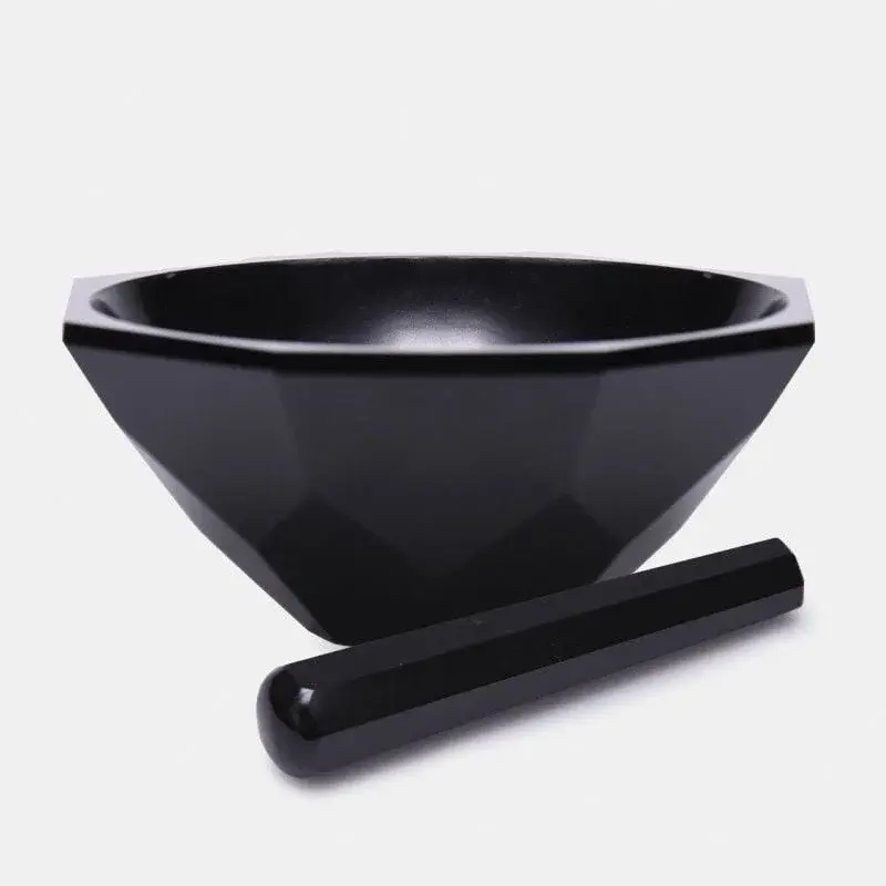 Havan - Agat - Tokmağı İle - Çap 120 Mm - Derin Form