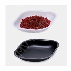 037.15.100 Tartım Kabı - P.S - Elips Form - Beyaz - 100 Ml - Gamma Steril 10 Adet / Paket