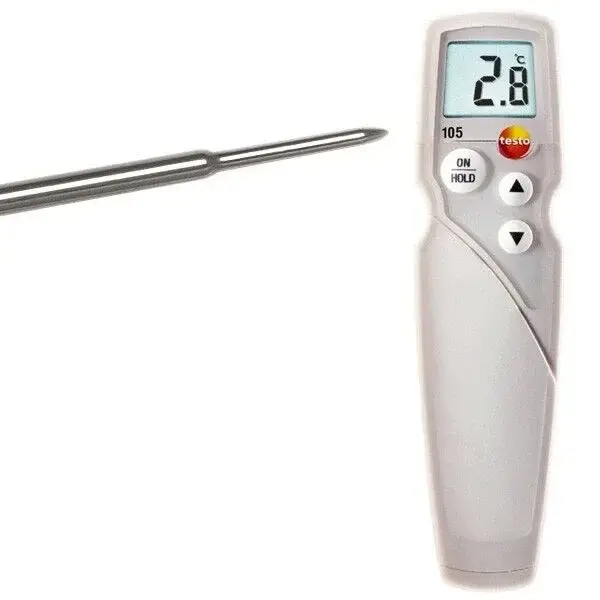 Testo 105 Saplama Problu Gıda Termometresi (0563 1051)