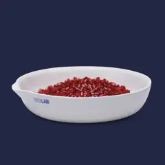 Kapsül - Porselen - Dibi Düz - Çap 80 Mm