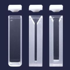 Spektrofotometre Küveti - Optik Cam - Yarı Mikro - 12,5x52,5x45 Mm - 7,0 Ml