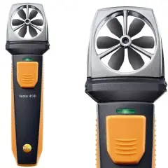 Testo 410i Akıllı Telefon İle Kullanılabilen Pervaneli Anemometre
