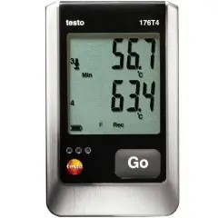 Testo 176 T4 Sıcaklık Kayıt Cihazı 4 Kanallı