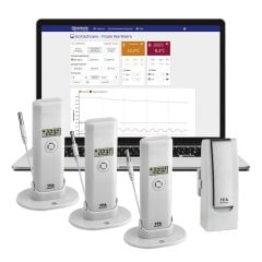 3 sıcaklık vericisi içeren başlangıç ​​seti WEATHERHUB OBSERVER