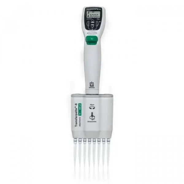 Elektronik Ayarlı 8 Kanallı Micropipet, 1 - 20 Ul
