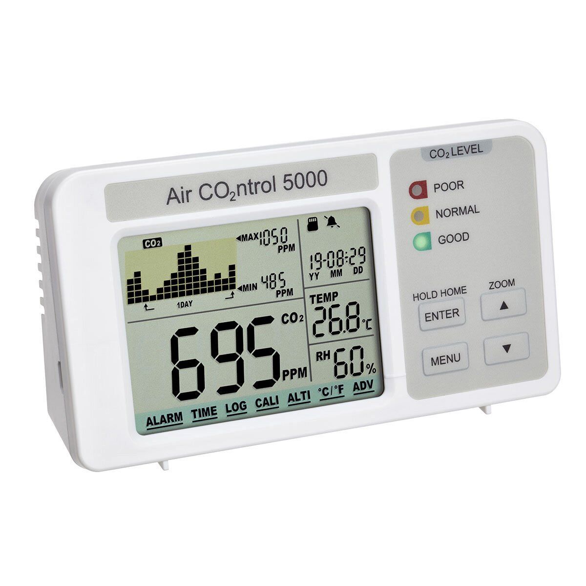 Veri kaydedicili CO2 monitörü AIRCO2NTROL