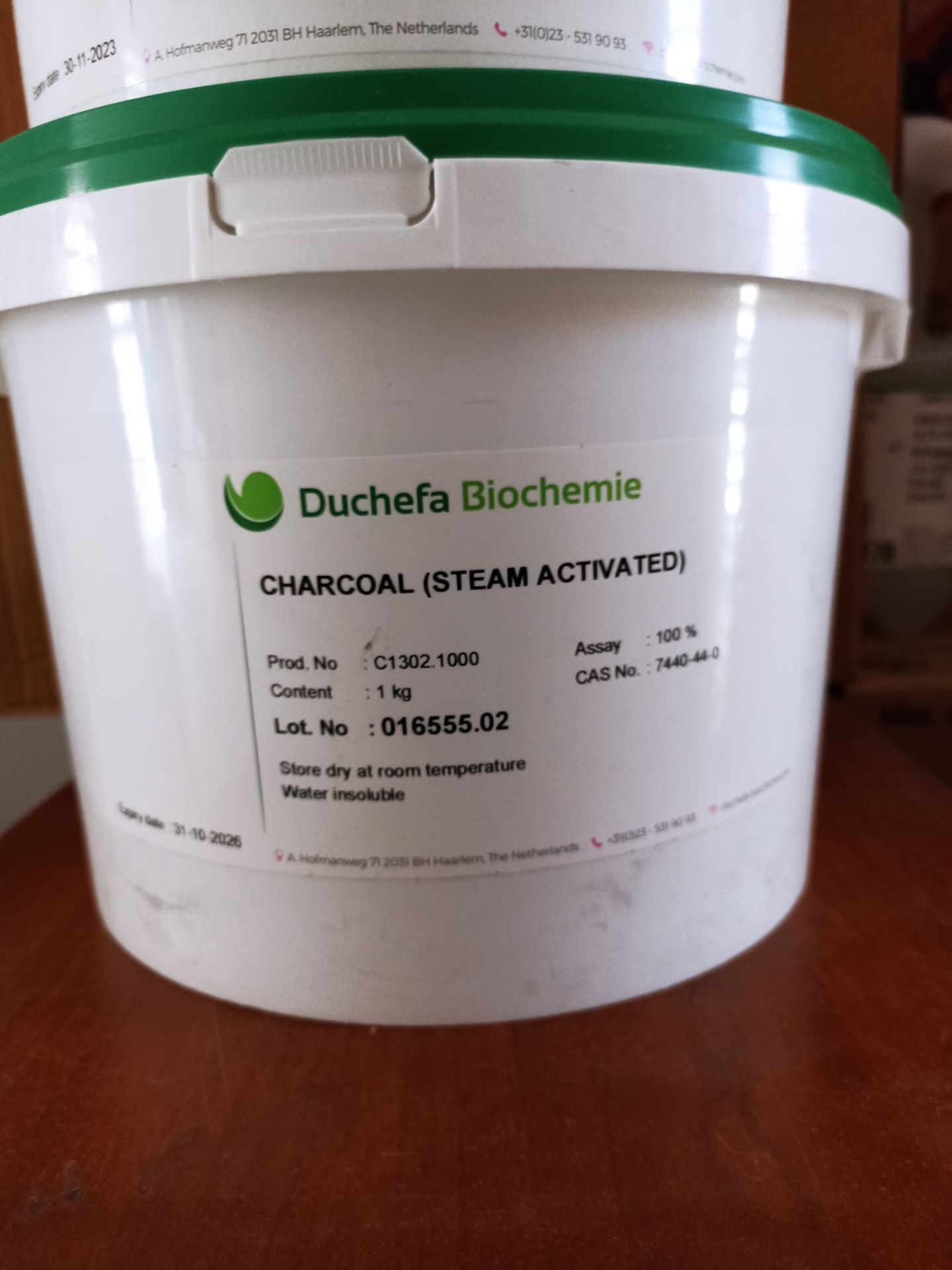 Duchefa Aktif Kömür Charcoal Activated