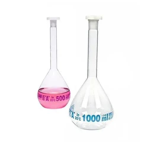 Balon Joje - Standard - Şeffaf - A Kalite - Grup Sertifikalı - Mavi Skala - 200 Ml - Ns 14/23