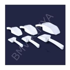 037.36.500W Kürek - P.S - Dibi Düz - Kapaklı - 500 Ml - Steril - Beyaz 1 Adet / Paket