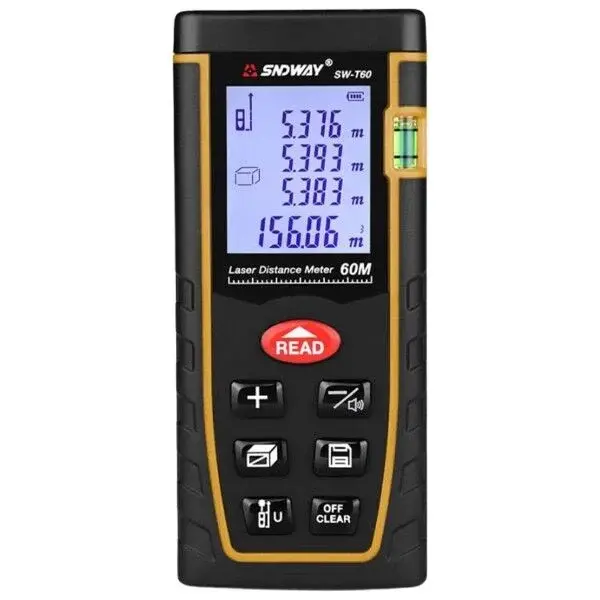 Sndway Sw-t60 Lazermetre | 60 Metre | Su Terazili