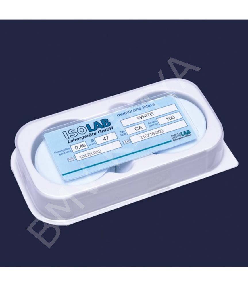 104.01.010 Membran Filtre - Gözenek Büyüklüğü 0,40 Um - 47 Mm Çap - Polyester 100 Adet / Paket