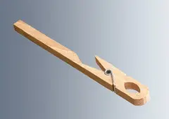 Ahşap, Tüp Mandalı, 20 Mm