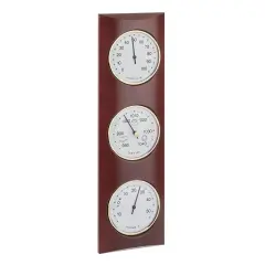 Masif Ahşap Analog Hava İstasyonu