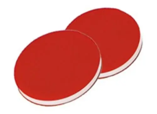 Septa 8mm, Ptfe Kırmızı / Silikon Beyaz / Ptfe Kırmızı 100 Adet