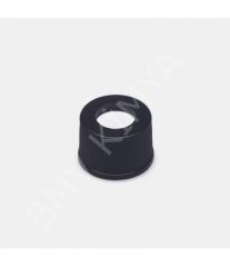 096.01.002 Kapak + Septa - N9 - Silikon/Ptfe - Yarıklı 100 Adet / Paket