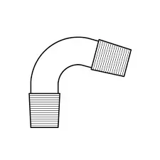 Dirsek - 750 Açılı      Nse 14-14