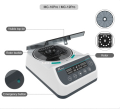 MC-12 PRO Mini Santrifüj 12000 rpm ±5%