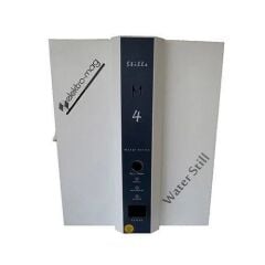 M 4 Metalik Su Damıtma Cihazı,Paslanmaz Çelik Gövde,Harici Filtre,4 Lt./Saat Kapasite 8 Lt. Depo (2 Faz)