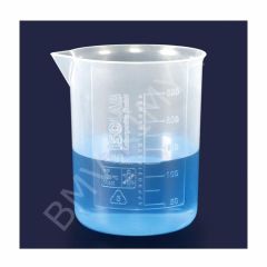 026.01.902 Beher - P.P - Kısa Form - Kabartma Skala - 2000 Ml 1 Adet / Paket